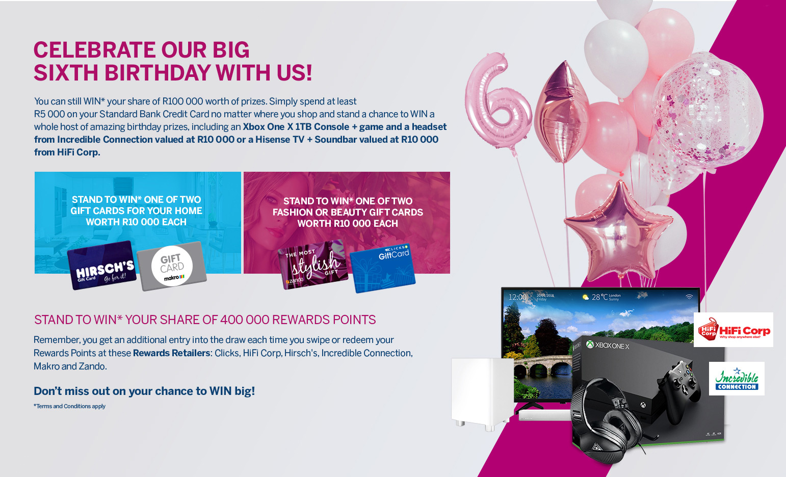 Standard Bank UCount Rewards Program